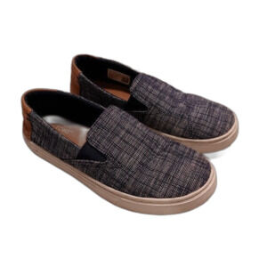 TOMS Luca Slip On  Youth Boys 4 Blue Sneakers Casual Shoes 10011484T